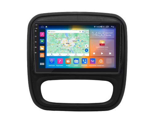 Штатная магнитола Lesko для Opel Vivaro B 2014-2018 экран 9" 4/64Gb CarPlay 4G Wi-Fi GPS Prime