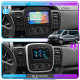 Штатная магнитола Lesko для Opel Vivaro B 2014-2018 экран 9" 4/64Gb CarPlay 4G Wi-Fi GPS Prime