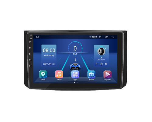 Штатная магнитола Lesko для Ravon Nexia R3  2015-2020 экран 9" 6/128Gb 4G Wi-Fi GPS Top