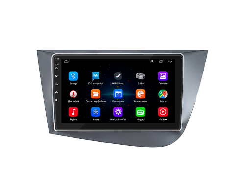 Штатная магнитола Lesko для SEAT Leon II 2005-2009 экран 9" 1/16Gb Wi-Fi GPS Base
