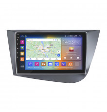 Штатная магнитола Lesko для SEAT Leon II Рестайлинг 2009-2012 экран 9" 4/64Gb CarPlay 4G Wi-Fi GPS Prime