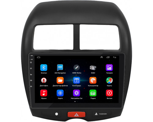 Штатная магнитола Lesko для Citroen C4 Aircross  2012-2017 экран 10" 1/16Gb Wi-Fi GPS Base