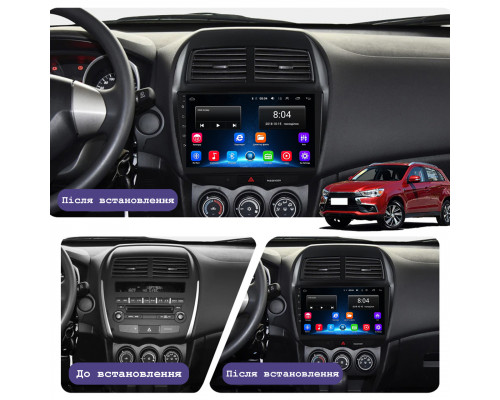 Штатная магнитола Lesko для Citroen C4 Aircross  2012-2017 экран 10" 2/32Gb Wi-Fi GPS Base