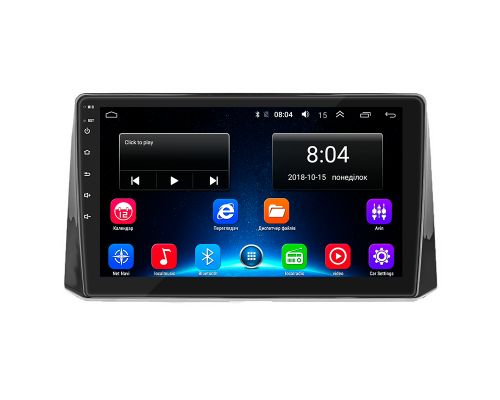 Штатная магнитола Lesko для Toyota Corolla XII (E210) 2018-н.в. экран 10" 2/32Gb Wi-Fi GPS Base