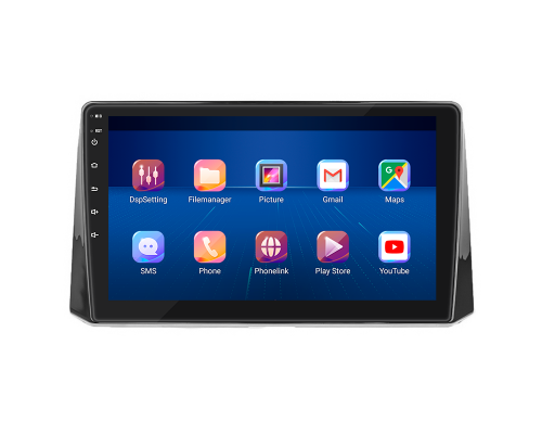 Штатная магнитола Lesko для Toyota Corolla XII (E210) 2018-н.в. экран 10" 4/32Gb 4G Wi-Fi GPS Top
