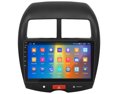 Штатная магнитола Lesko для Citroen C4 Aircross  2012-2017 экран 10" 2/32Gb CarPlay 4G Wi-Fi GPS Prime