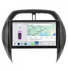 Штатная магнитола Lesko для Toyota RAV4 II (XA20) Рестайлинг 2003-2006 экран 9" 4/64 QLED CarPlay 4G Wi-Fi GPS 360 Prime