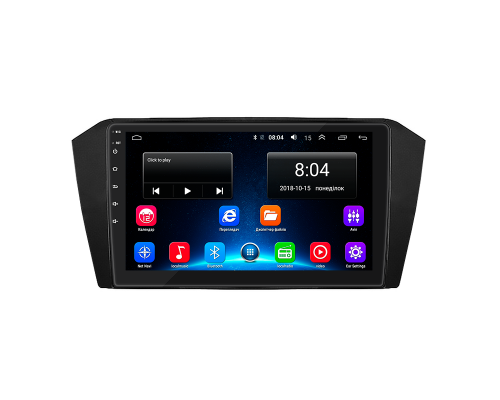 Штатная магнитола Lesko для Volkswagen Passat B8 Рестайлинг 2019-н.в. экран 10" 2/32Gb Wi-Fi GPS Base