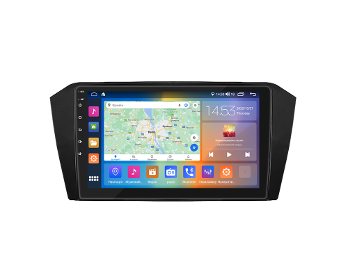 Штатная магнитола Lesko для Volkswagen Passat B8 Рестайлинг 2019-н.в. экран 10" 2/32Gb CarPlay 4G Wi-Fi GPS Prime