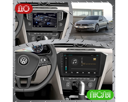 Штатная магнитола Lesko для Volkswagen Passat B8 Рестайлинг 2019-н.в. экран 10" 2/32Gb 4G Wi-Fi GPS Top