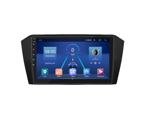 Штатная магнитола Lesko для Volkswagen Passat B8 Рестайлинг 2019-н.в. экран 10" 4/32Gb 4G Wi-Fi GPS Top