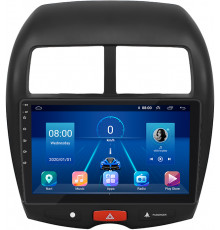 Штатная магнитола Lesko для Citroen C4 Aircross  2012-2017 экран 10" 2/32Gb 4G Wi-Fi GPS Top