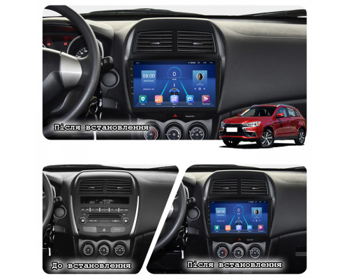Штатная магнитола Lesko для Citroen C4 Aircross  2012-2017 экран 10" 2/32Gb 4G Wi-Fi GPS Top