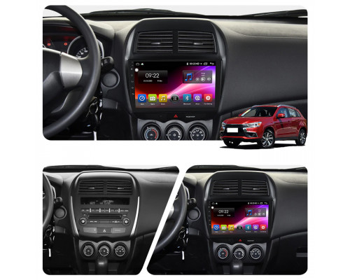 Штатная магнитола Lesko для Citroen C4 Aircross  2012-2017 экран 10" 4/32Gb 4G Wi-Fi GPS Top