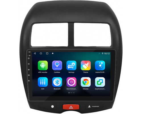 Штатная магнитола Lesko для Citroen C4 Aircross  2012-2017 экран 10" 4/32Gb 4G Wi-Fi GPS Top