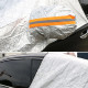 Защитная накидка чехол на лобовое стекло 8228 и зеркала от снега и солнца на 9 магнитах