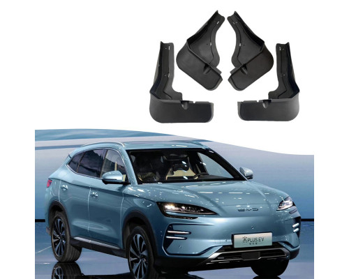Брызговики на авто BYD Song Plus 2023+ защищают кузов от грязи пыли камней 4 шт