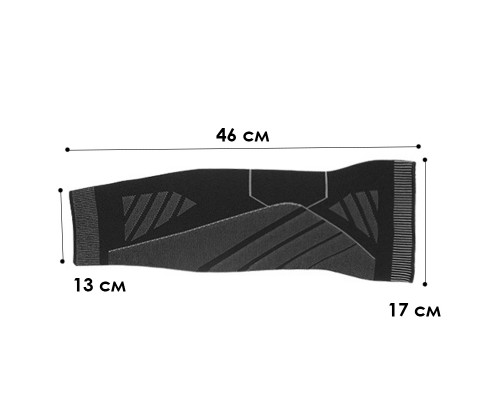 Наколенник AOLIKES HX-7060 Black компрессионный чулок L