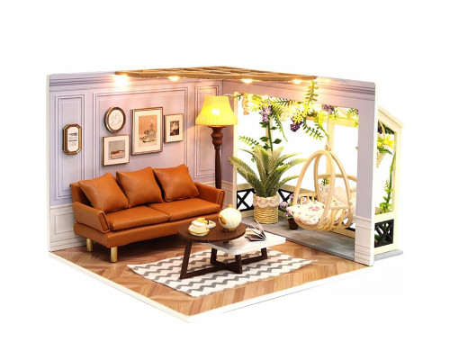 Кукольный дом конструктор DIY Cute Room H-025 Warm moment