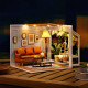 Кукольный дом конструктор DIY Cute Room H-025 Warm moment