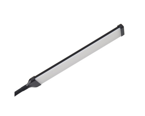 Настольная LED лампа M-006 светодиодная гибкая зажимная с поворотным кронштейном Black