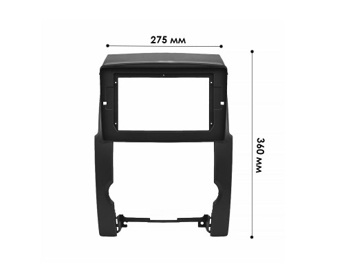 Переходная рамка Kia Sorento (XM) 2009-2012 10,1" (KI 106T) Black
