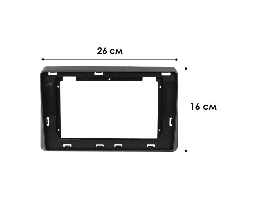 Переходная рамка Renault Master 2019+ Opel Movano 2019-2021 Nissan NV400 2020+ 10.1" (4622)