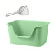 Туалет лоток для кошек с лопаткой Taotaopets 262207-40 Green