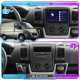Штатная магнитола Lesko для Citroen Jumper II Рестайлинг 2011-н.в. экран 9" 4/64Gb CarPlay 4G Wi-Fi GPS Prime