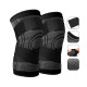 Компрессионные наколенники для спорта AOLIKES HX-7720 Black L