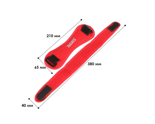 Фиксатор на коленную чашечку AOLIKES A-7919 Red