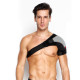 Фиксатор плечевого сустава поддержка для спины AOLIKES A-1697 Left black + gray