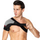 Фиксатор плечевого сустава поддержка для спины AOLIKES A-1697 Right back + gray