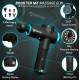 Ударный массажёр Booster M2B (12V) для тела — перкуссионная терапия для снятия боли и напряжения