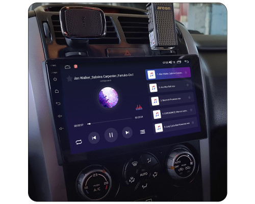 Штатная магнитола Lesko для Suzuki Grand Vitara III Рестайлинг 2008-2012 экран 9" 2/32Gb Wi-Fi GPS Base