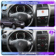 Штатная магнитола Lesko для Suzuki Grand Vitara III Рестайлинг 2008-2012 экран 9" 4/64 QLED CarPlay 4G Wi-Fi GPS 360 Prime