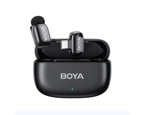 Мікрофон петличний бездротовий BOYA mini-20 (Type-C) black