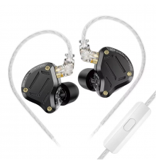 Навушники KZ ZS10 Pro 2 з мікрофоном black