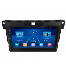 Штатная магнитола Lesko для Mazda CX-7 I Рестайлинг 2009-2012 экран 9" 4/32Gb 4G Wi-Fi GPS Top