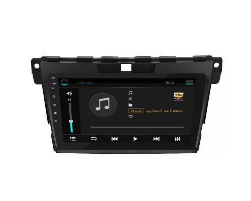 Штатная магнитола Lesko для Mazda CX-7 I Рестайлинг 2009-2012 экран 9" 4/32Gb 4G Wi-Fi GPS Top