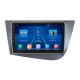 Штатная магнитола Lesko для SEAT Leon II Рестайлинг 2009-2012 экран 9" 4/32Gb 4G Wi-Fi GPS Top