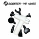 Массажный пистолет Booster V6 White, перкуссионный массажер для тела и мышц