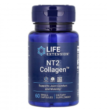 Колаген для суглобів, NT2 Collagen, Life Extension, 40 мг, 60 міні капсул