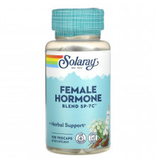 Гормональний баланс жінки, Female Hormone Blend SP-7C, Solaray, 100 капсул