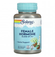 Суміш жіночих гормонів, Female Hormone Blend SP-7C, Solaray, 180 капсул