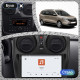 Штатная магнитола Lesko для Dacia Lodgy  2012-2017 экран 9" 4/64 QLED CarPlay 4G Wi-Fi GPS 360 Prime