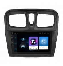 Штатная магнитола Lesko для Dacia Logan II 2012-2016 экран 9" 1/16Gb Wi-Fi GPS Base