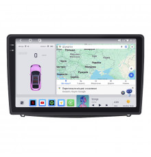 Штатная магнитола Lesko для Fiat 500L I Рестайлинг 2017- 2022 экран 10" 4/64 QLED CarPlay 4G Wi-Fi GPS 360 Prime