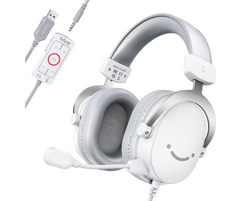 Навушники Fifine H9 white
