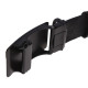 Автоматический мужской пасок с пряжкой115-125×3.5 / ремень на брюки Borsa Leather, черный